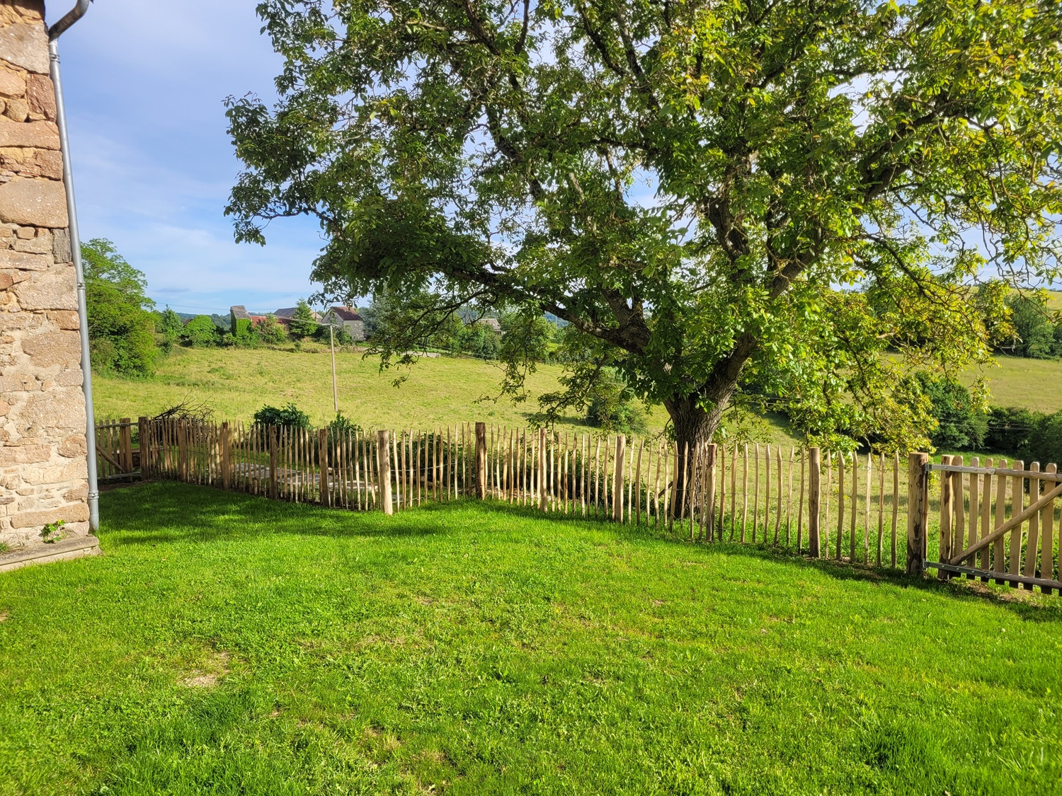 Uitzicht bij Sous le Noyer